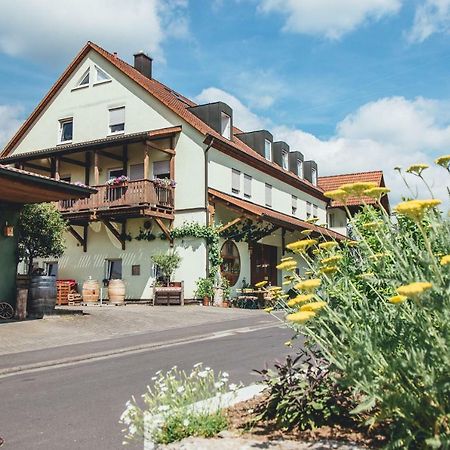 Weingut Leininger Ferienwohnungen Eibelstadt Exterior foto